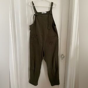 Beatón linen style maternity overalls, size M